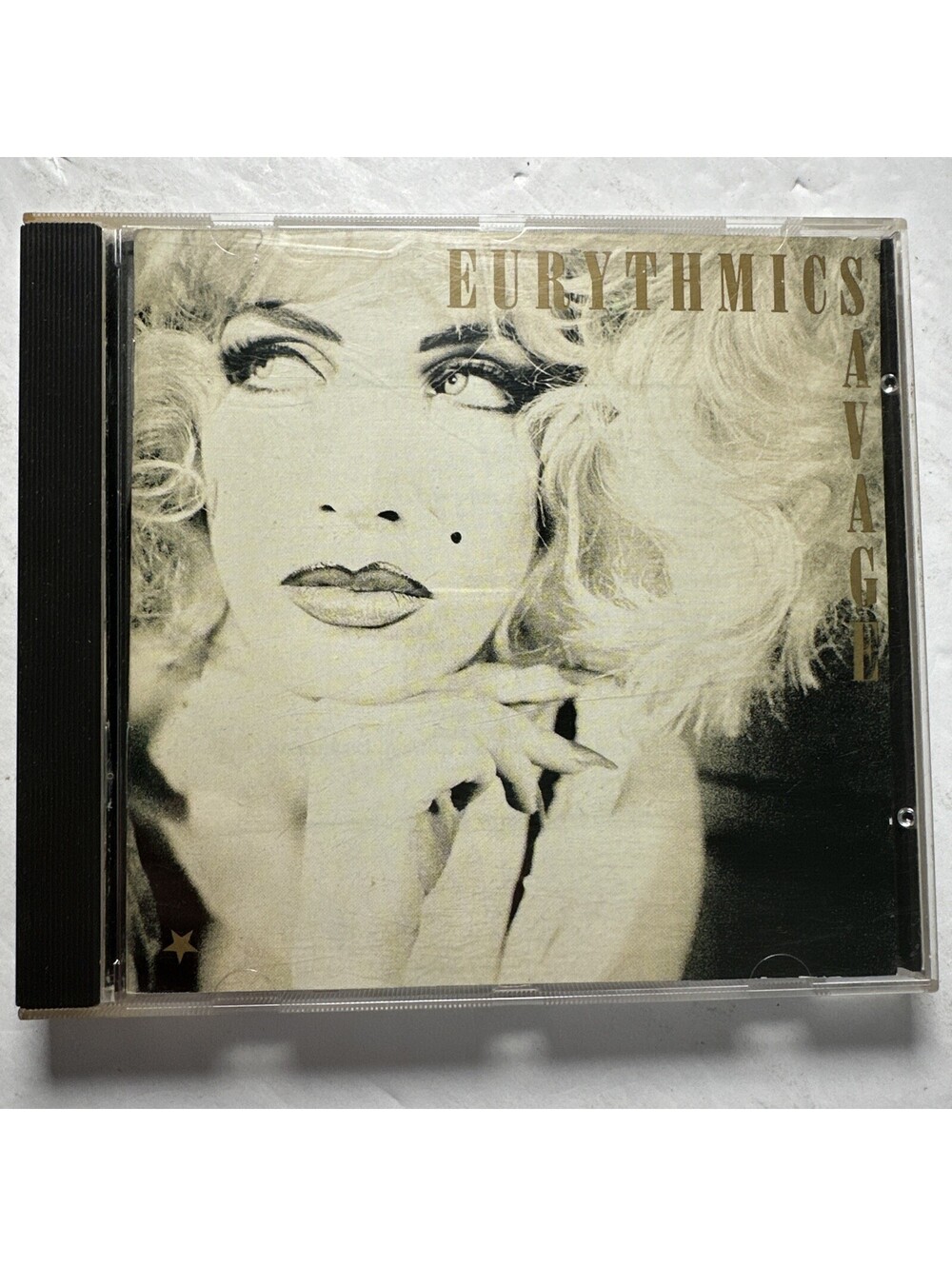 EURYTHMICS - SAVAGE (ORIGINAL 1987 12-TRACK CD) ANNIE LENNOX